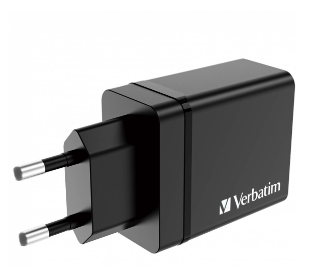 VERBATIM Ładowarka sieciowa USB-C PD 20W USB-A QC 3.0 2xUSB-A 10W 49700 - 1236509 - zdjęcie